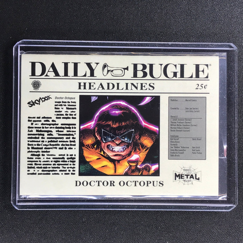 2021-2022 Marvel Spider-Man Universe DOCTOR OCTOPUS Daily Bugle Headlines #5