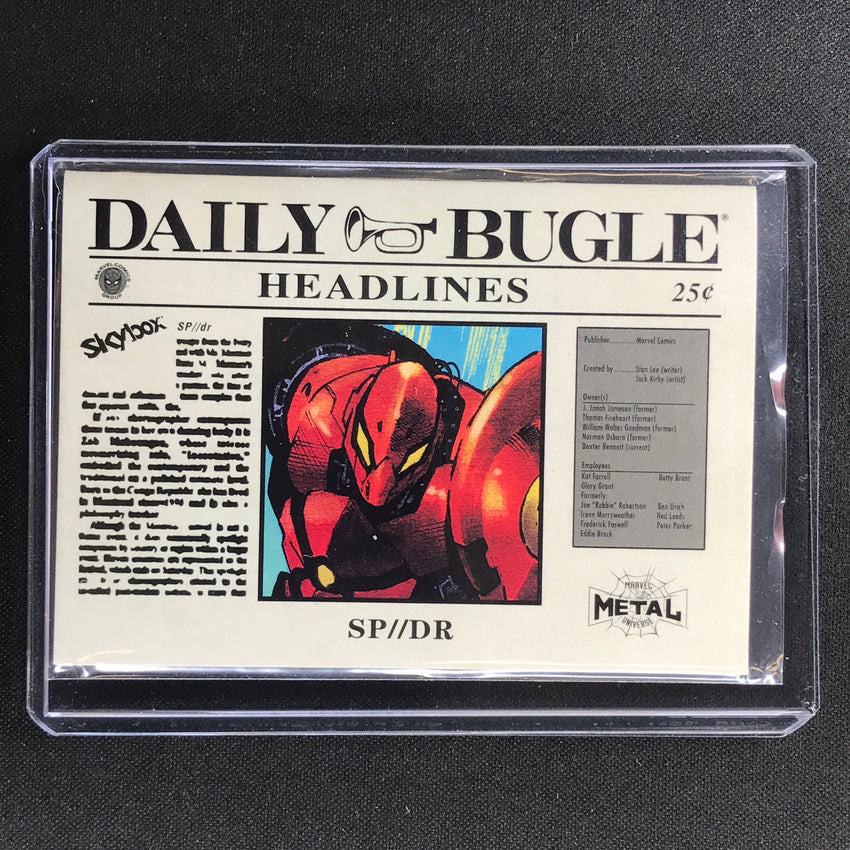 2021-2022 Marvel Spider-Man Metal Universe SP//DR Daily Bugle Headlines #12