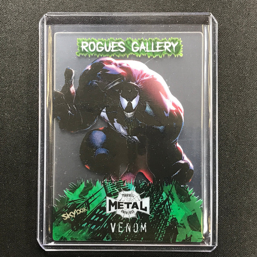 2021-2022 Marvel Spider-man Metal Universe Venom Rogues Gallery Prowler Back No 20