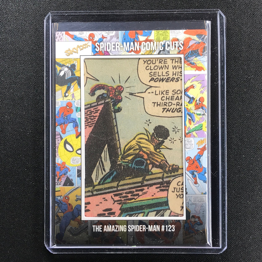 2021-2022 Marvel Spider-man Metal Universe Luke Cage No Asm123 Comic Cuts 27/40