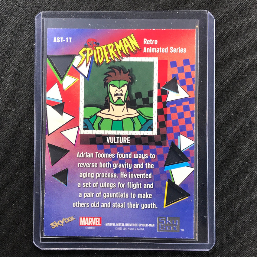 2021-2022 Marvel Spider-Man Metal Universe VULTURE Retro Animated Series SP #17