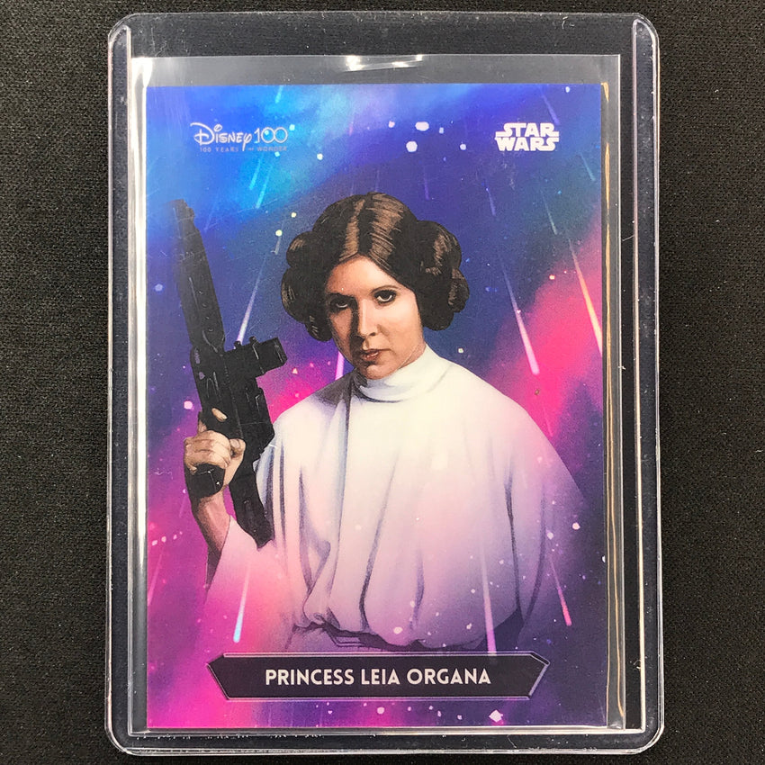 2023 Phantom Disney 100 Star Wars PRINCESS LEIA ORGANA Nebula Split 26/666 #8