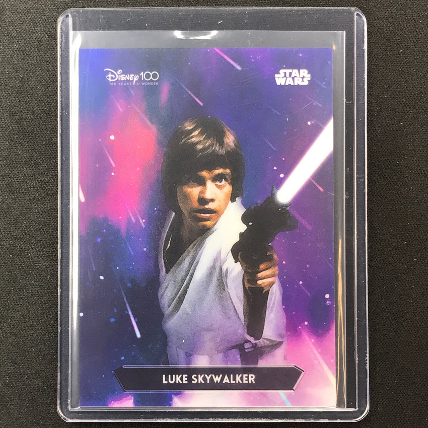2023 Phantom Disney 100 Star Wars LUKE SKYWALKER Nebula Split 164/666 #9