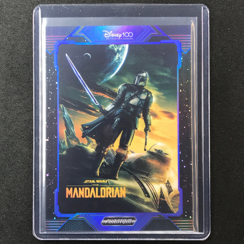 2023 Phantom Disney 100 Star Wars The Mandalorian Posters 52/125 No 40