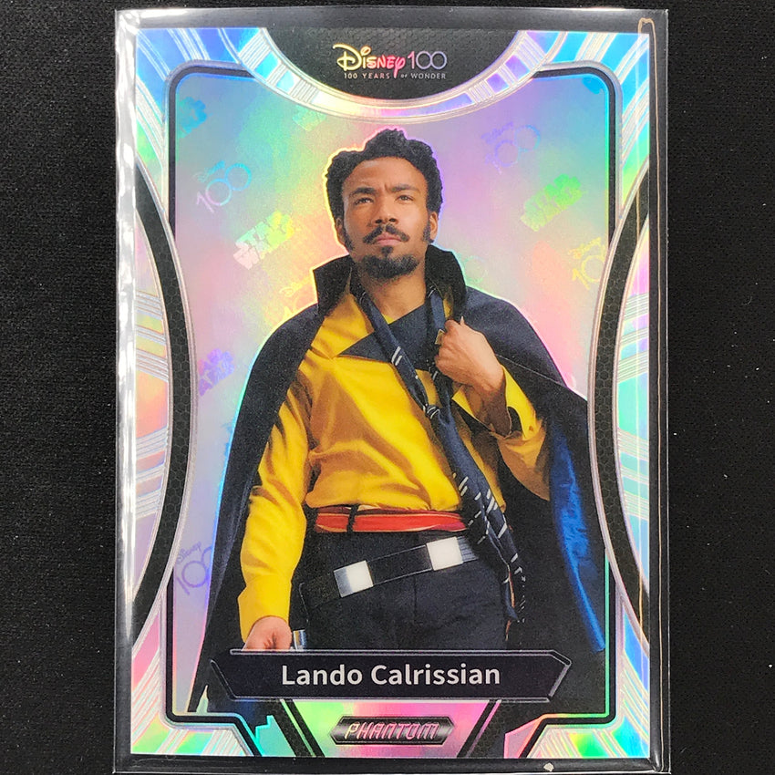 2023 Phantom Disney 100 Star Wars Lando Calrissian Silver Prizm No 34