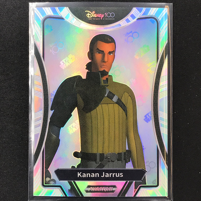 2023 Phantom Disney 100 Star Wars Kanan Jarrus Silver Prizm No 35