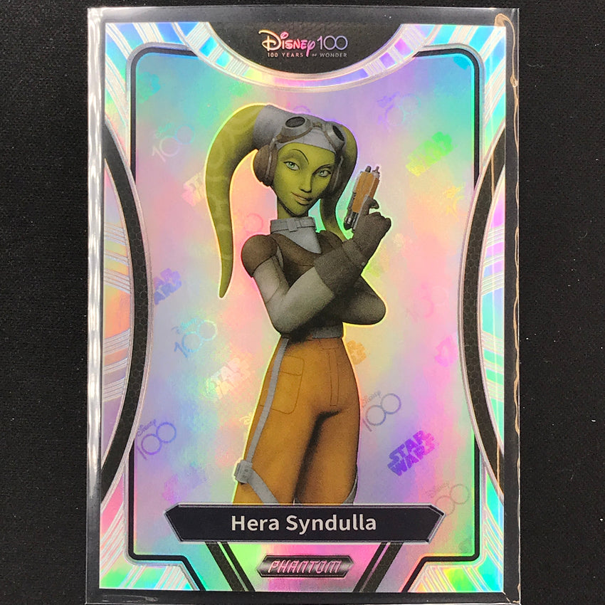 2023 Phantom Disney 100 Star Wars Hera Syndulla Silver Prizm No 38