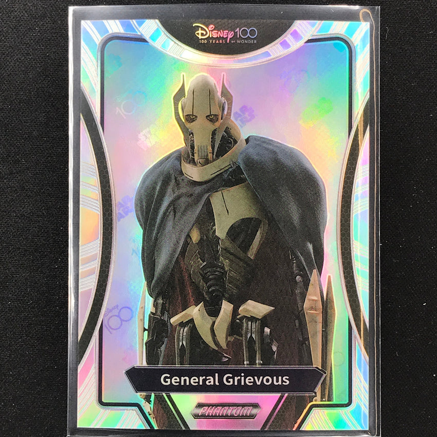 2023 Phantom Disney 100 Star Wars GENERAL GRIEVOUS Silver Prizm #40