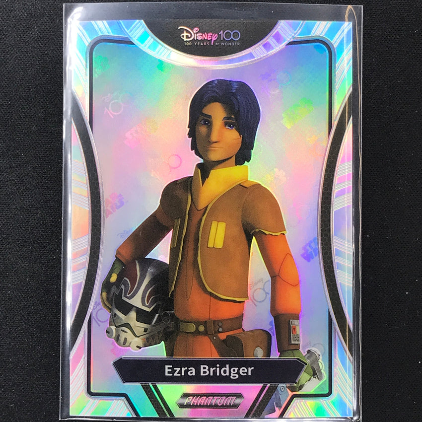 2023 Phantom Disney 100 Star Wars EZRA BRIDGER Silver Prizm #42