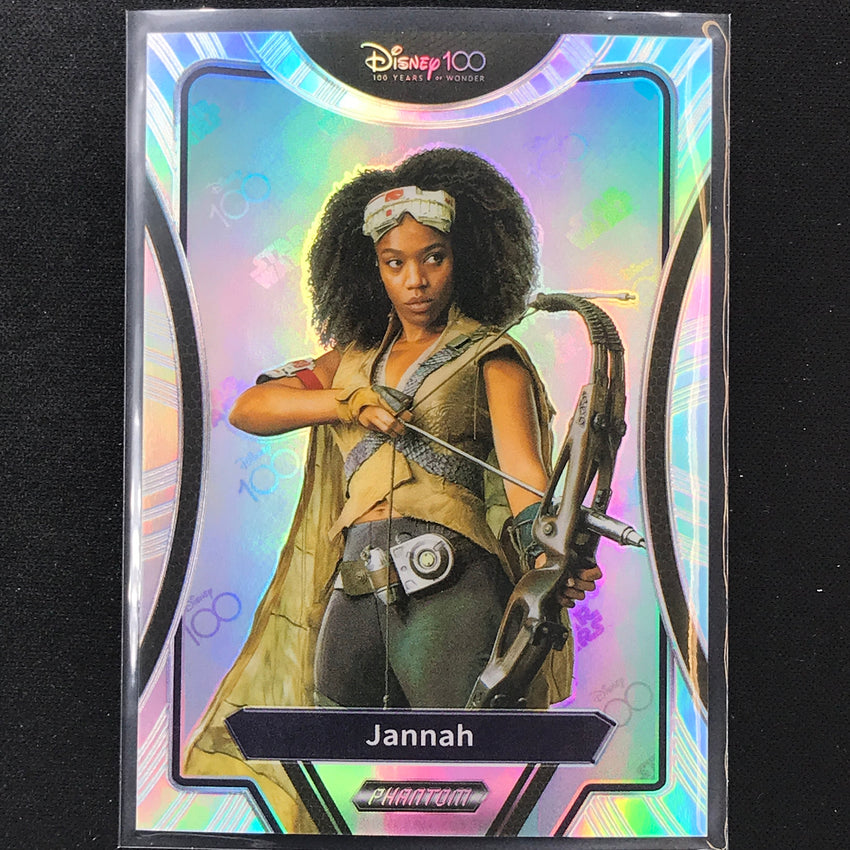 2023 Phantom Disney 100 Star Wars JANNAH Silver Prizm #54