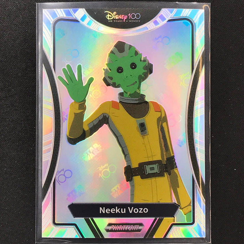 2023 Phantom Disney 100 Star Wars NEEKU VOZO Silver Prizm #55