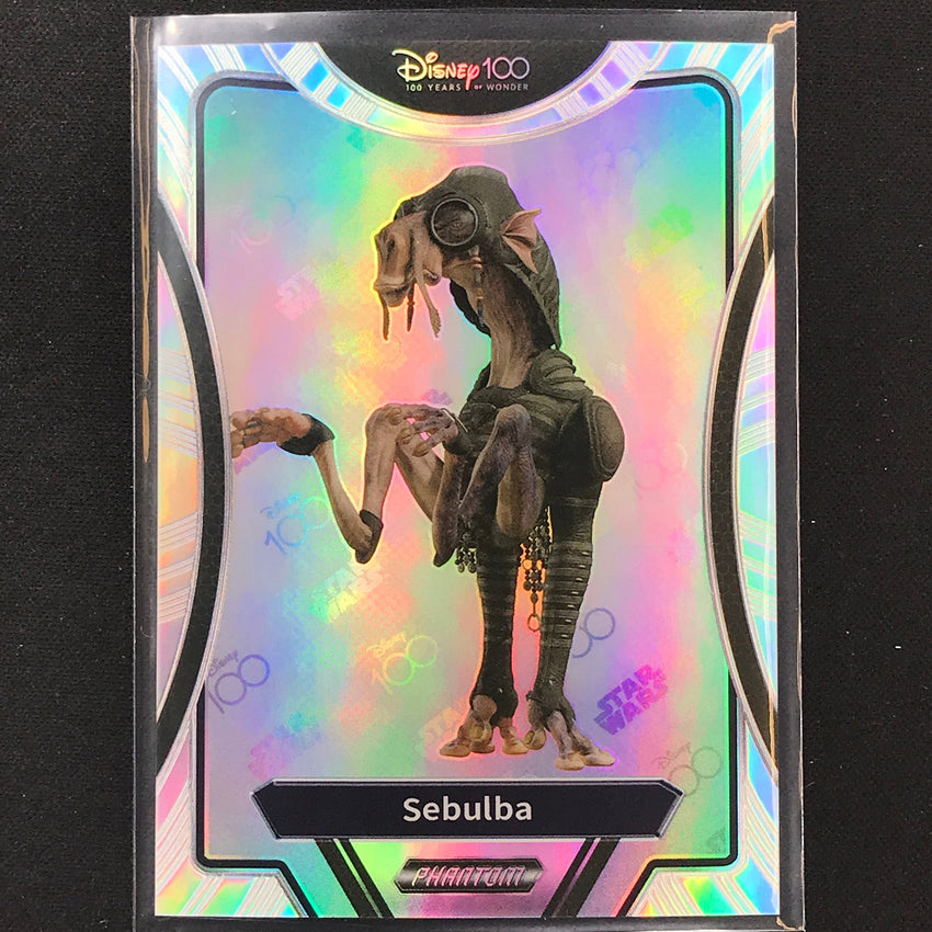 2023 Phantom Disney 100 Star Wars Sebulba Silver Prizm No 59