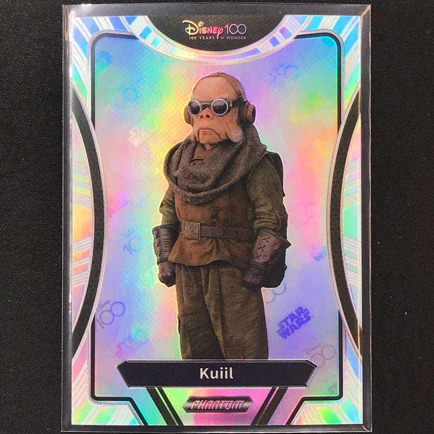2023 Phantom Disney 100 Star Wars Kuiil Silver Prizm No 64
