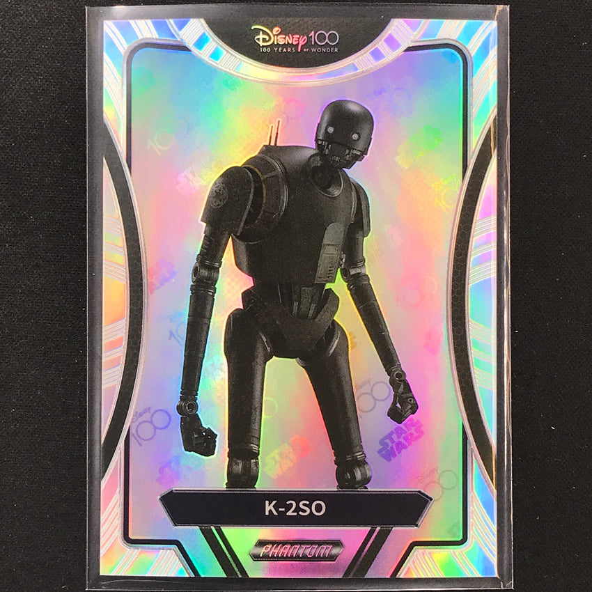 2023 Phantom Disney 100 Star Wars K-2SO Silver Prizm #65