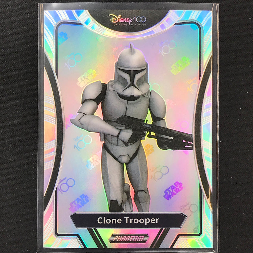 2023 Phantom Disney 100 Star Wars CLONE TROOPER Silver Prizm #67