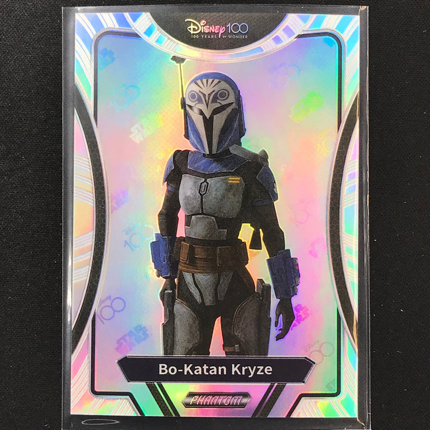 2023 Phantom Disney 100 Star Wars Bo-katan Kryze Silver Prizm No 69