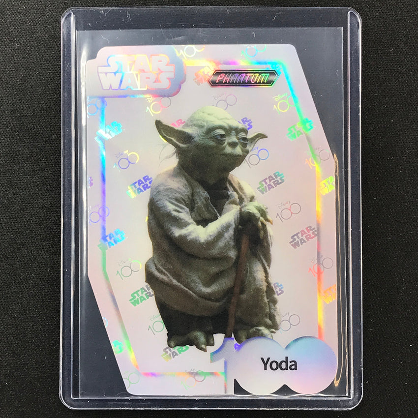 2023 Phantom Disney 100 Star Wars YODA D100 Die-Cut #22