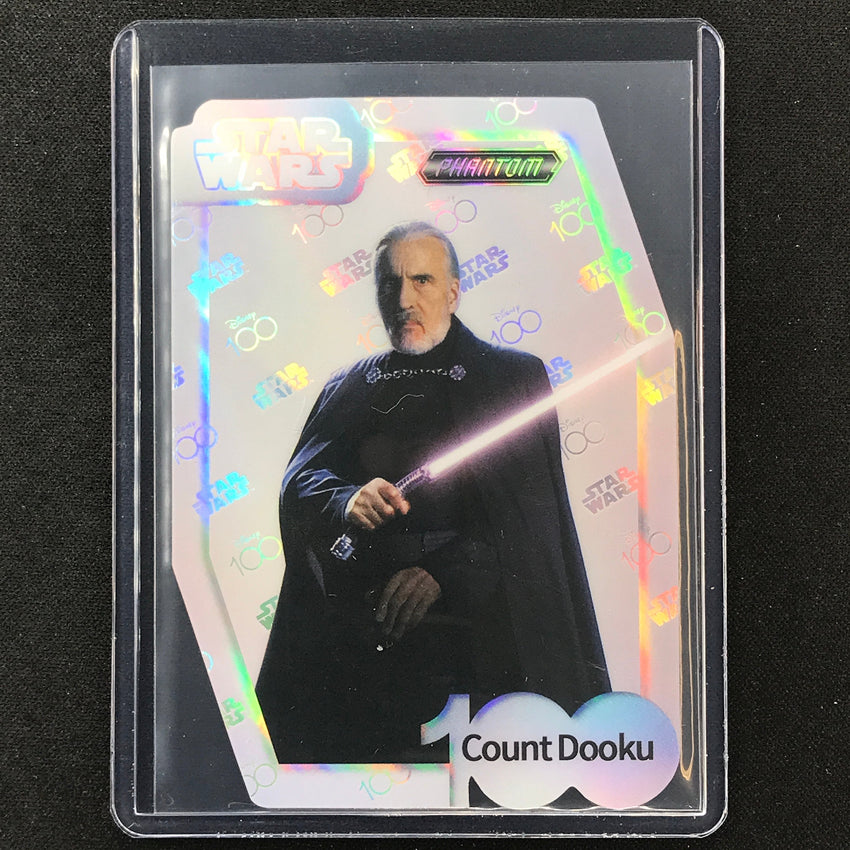 2023 Phantom Disney 100 Star Wars COUNT DOOKU D100 Die-Cut #25