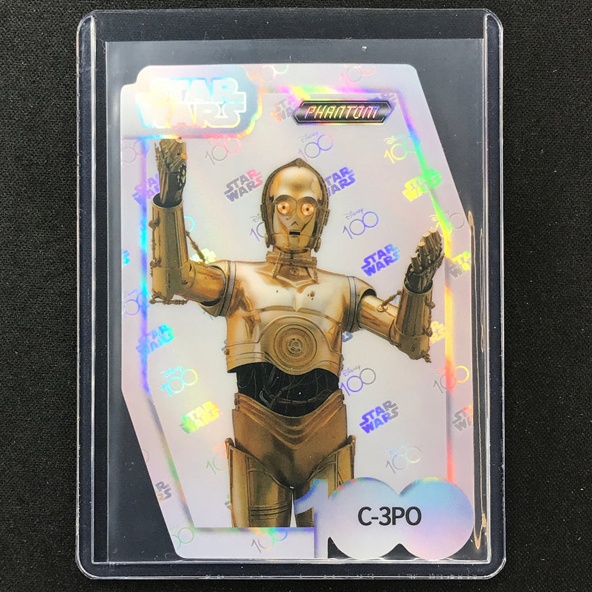 2023 Phantom Disney 100 Star Wars C-3po D100 Die-cut No 26