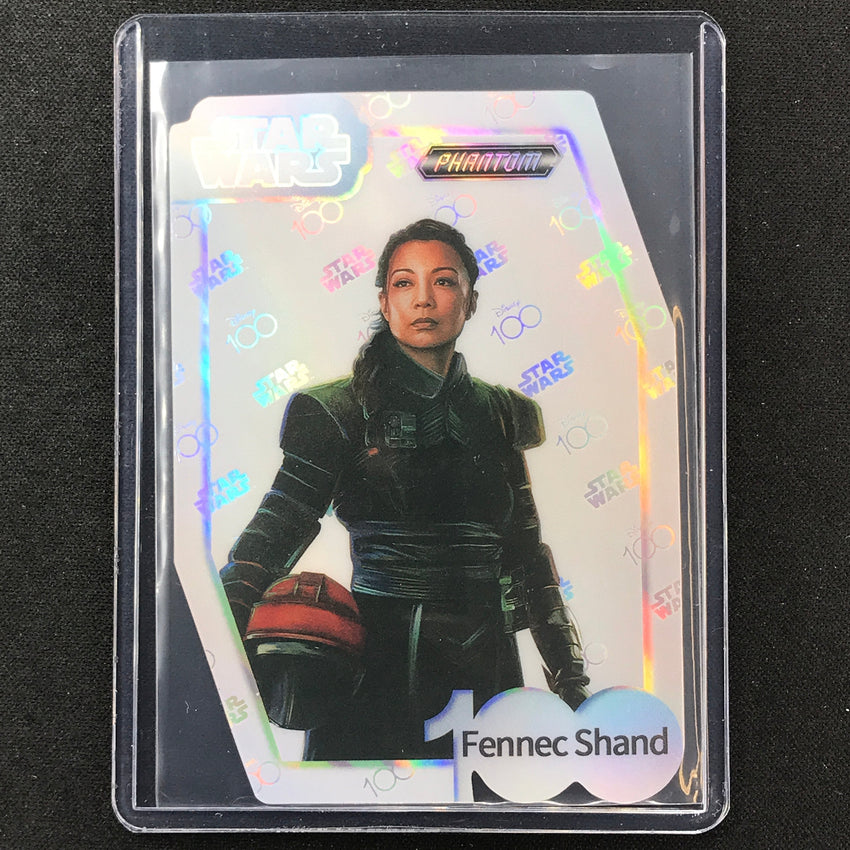 2023 Phantom Disney 100 Star Wars FENNEC SHAND D100 Die-Cut #52