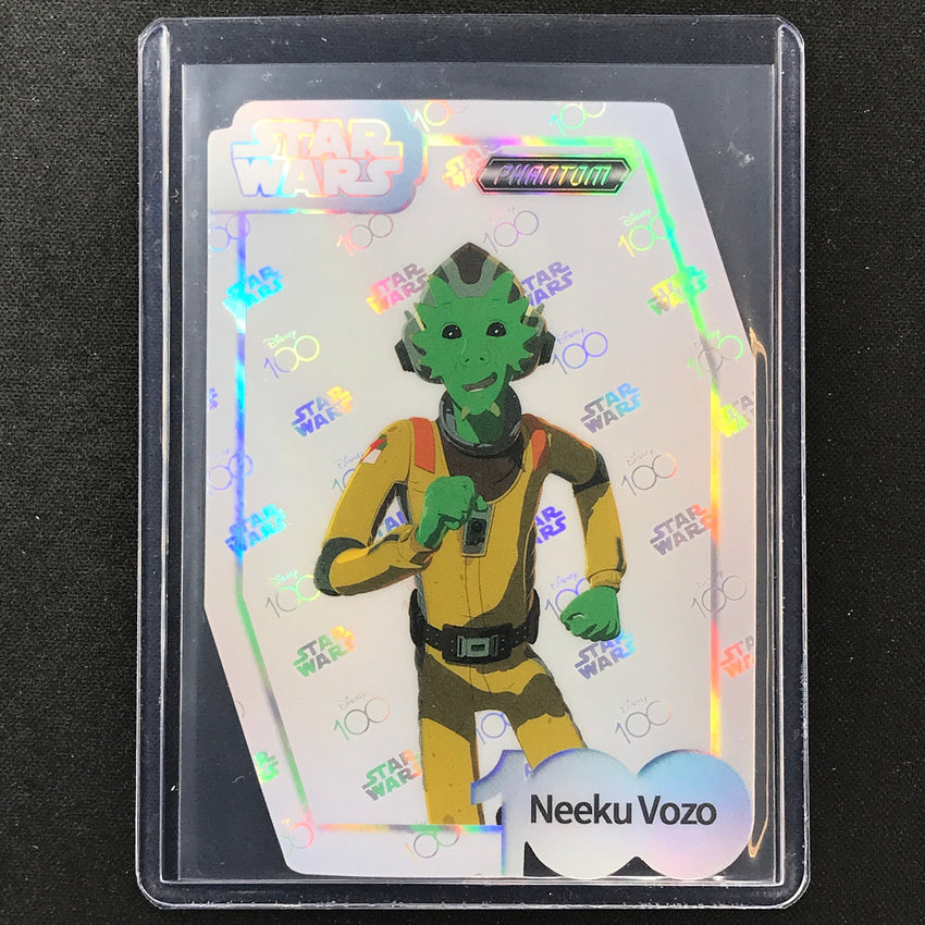 2023 Phantom Disney 100 Star Wars Neeku Vozo D100 Die-cut No 55