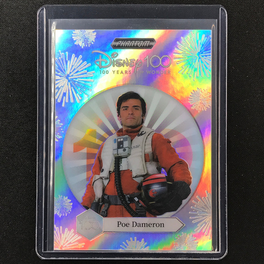 2023 Phantom Disney 100 Star Wars POE DAMERON D100 Fireworks 100 89/100 #32