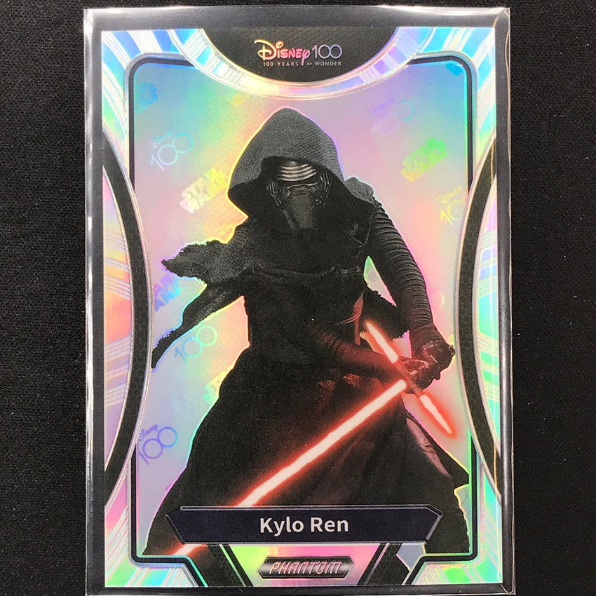 2023 Phantom Disney 100 Star Wars Kylo Ren Silver Prizm No 14