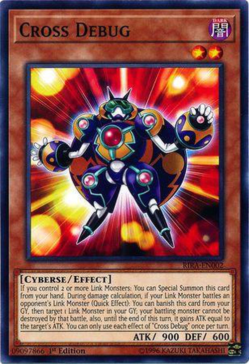 Cross Debug - RIRA-EN002 - Common 1st Edition-Cherry Collectables