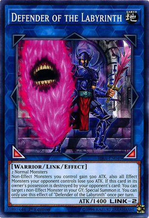 Defender of the Labyrinth - RIRA-EN049 - Common 1st Edition-Cherry Collectables