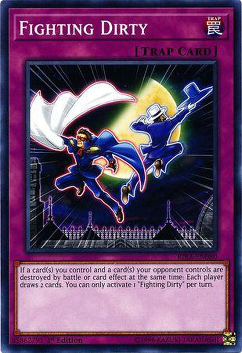 Fighting Dirty - RIRA-EN080 - Common 1st Edition-Cherry Collectables