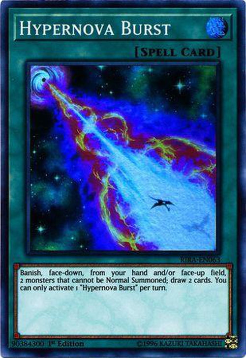 Hypernova Burst - RIRA-EN063 - Super Rare 1st Edition-Cherry Collectables