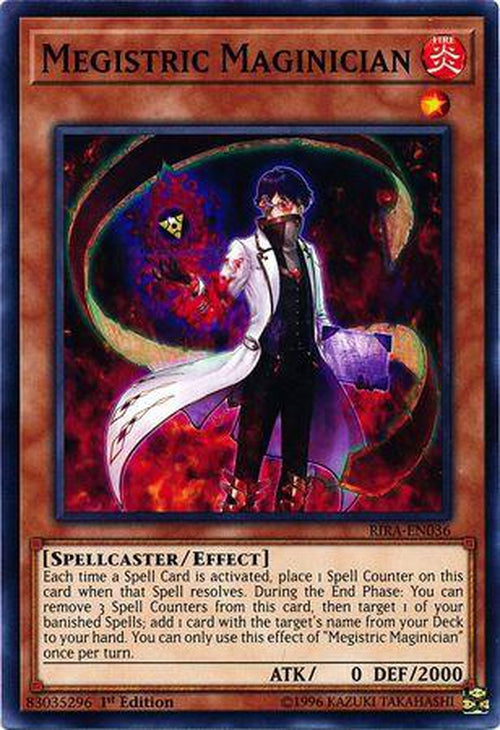 Megistric Maginician - RIRA-EN036 - Common 1st Edition-Cherry Collectables