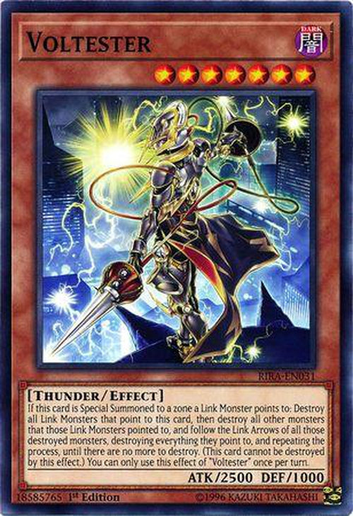 Voltester - RIRA-EN031 - Common 1st Edition-Cherry Collectables
