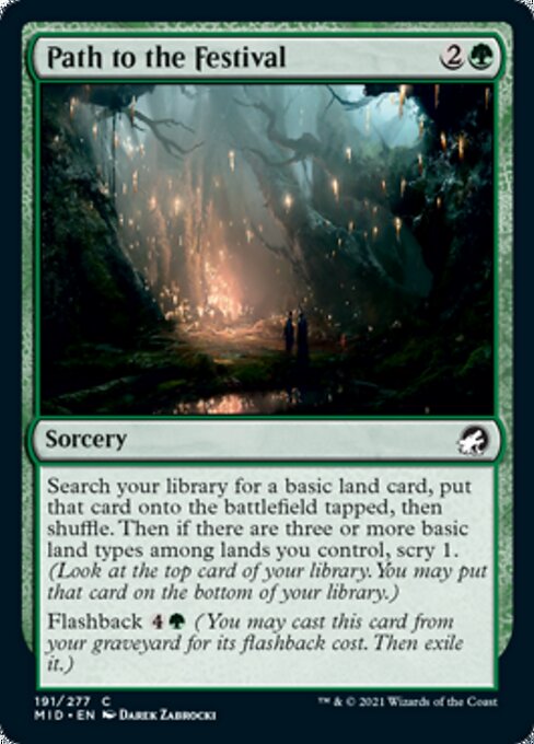191Path to the Festival 191/277 Common - Midnight Hunt