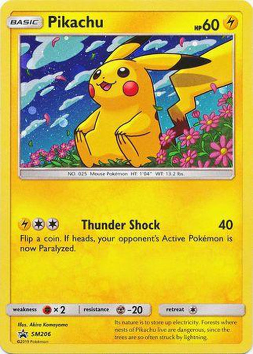 Pikachu - SM206 - Holo Promo-Cherry Collectables