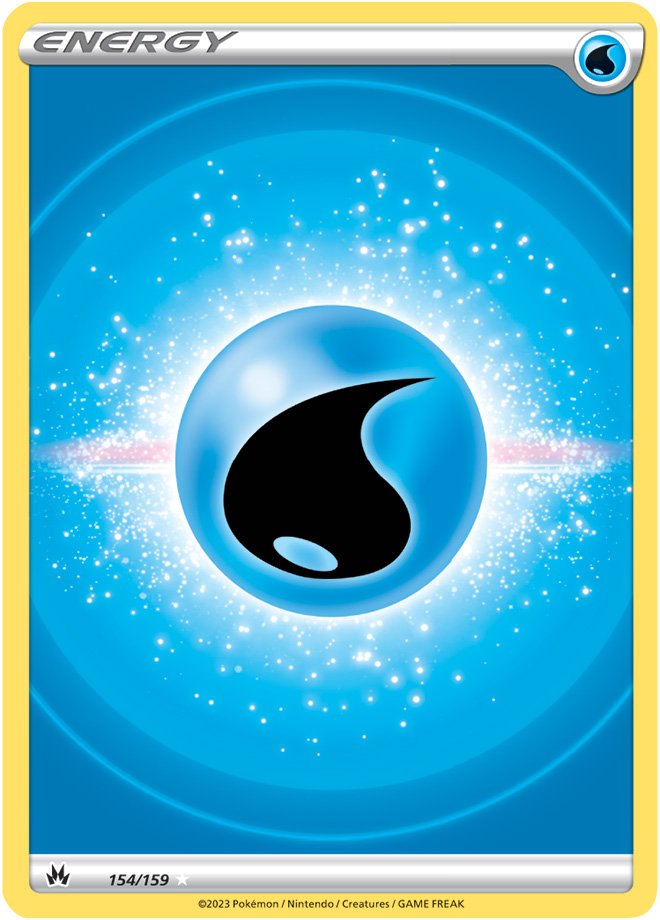 Water Energy - 154/159 - Ultra Rare Crown Zenith