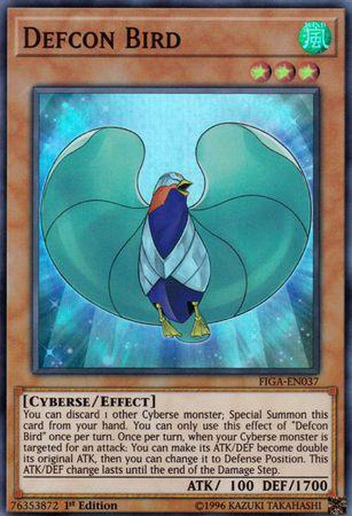 Defcon Bird - FIGA-EN037 - Super Rare 1st Edition-Cherry Collectables