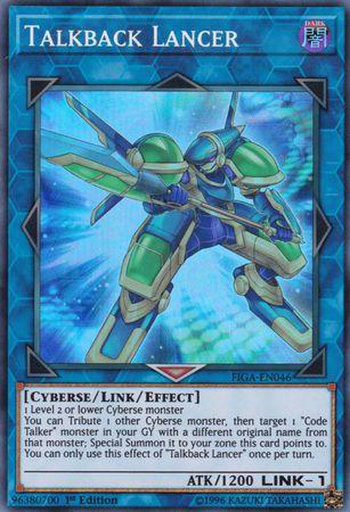 Talkback Lancer - FIGA-EN046 - Super Rare 1st Edition-Cherry Collectables