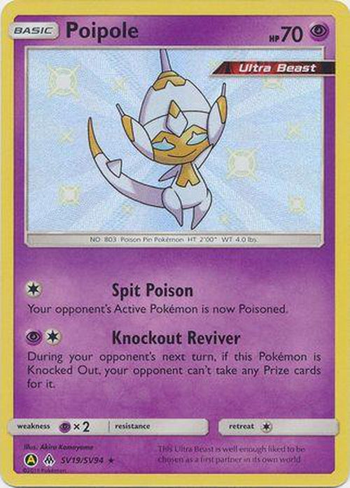 Poipole - SV19/SV94 - Shiny Rare - Hidden Fates-Cherry Collectables