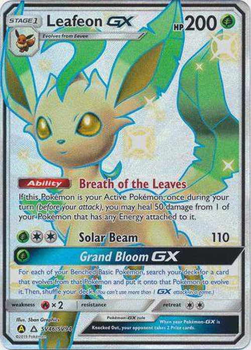 Leafeon GX - SV46/SV94 - Shiny Ultra Rare - Hidden Fates-Cherry Collectables