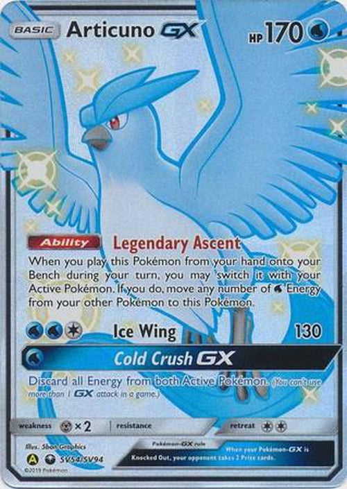 Articuno GX - SV54/SV94 - Shiny Ultra Rare - Hidden Fates-Cherry Collectables
