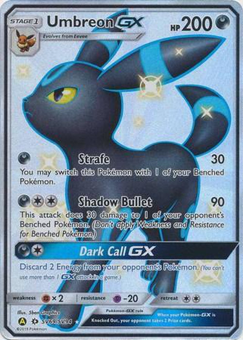 Umbreon GX - SV69/SV94 - Shiny Ultra Rare - Hidden Fates-Cherry Collectables