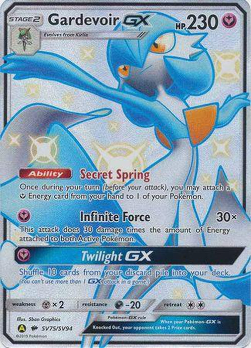 Gardevoir GX - SV75/SV94 - Shiny Ultra Rare - Hidden Fates-Cherry Collectables