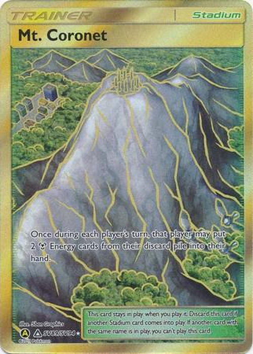 Mt. Coronet - SV89/SV94 - Full Art Ultra Rare - Hidden Fates-Cherry Collectables