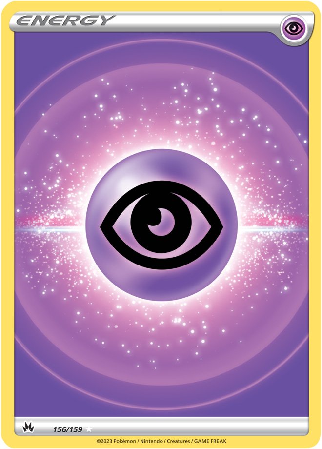 Psychic Energy - 156/159 - Ultra Rare Crown Zenith