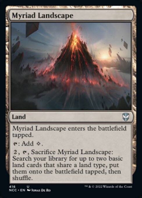 Myriad Landscape #416 -  New Capenna Commander