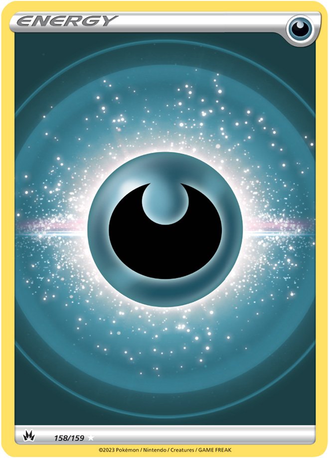 Darkness Energy - 158/159 - Ultra Rare Crown Zenith