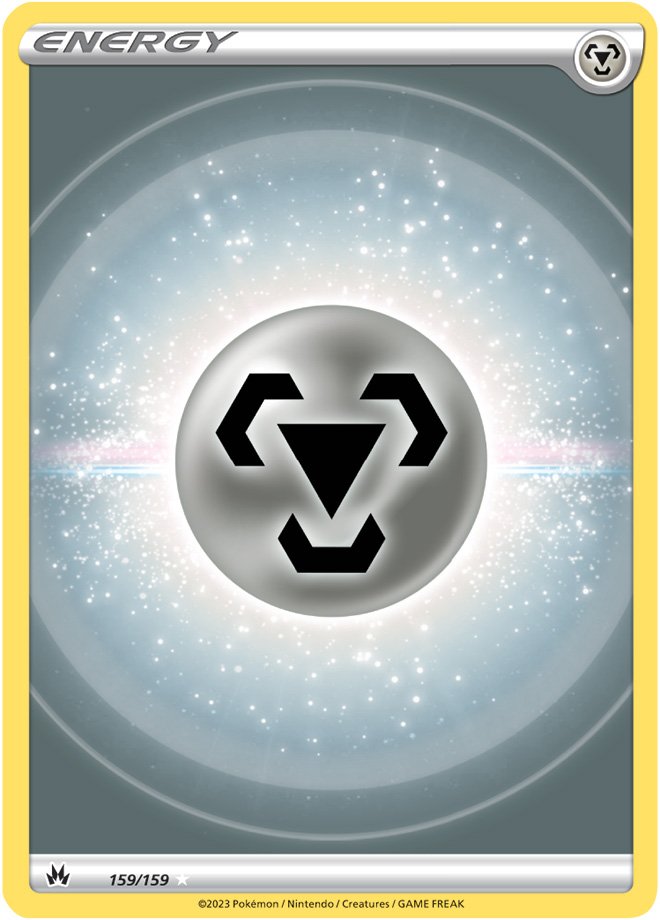 Metal Energy - 159/159 - Ultra Rare Crown Zenith