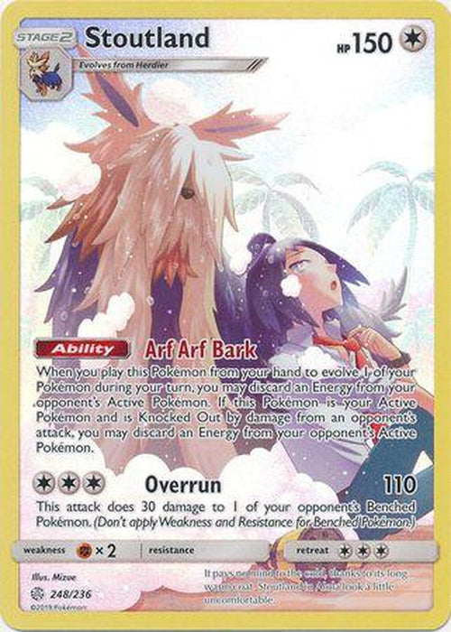 Stoutland - 248/236 - Secret Rare - Cosmic Eclipse-Cherry Collectables