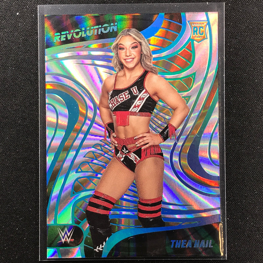 2023 Revolution Wwe Thea Hail Rookie Sunburst 41/99